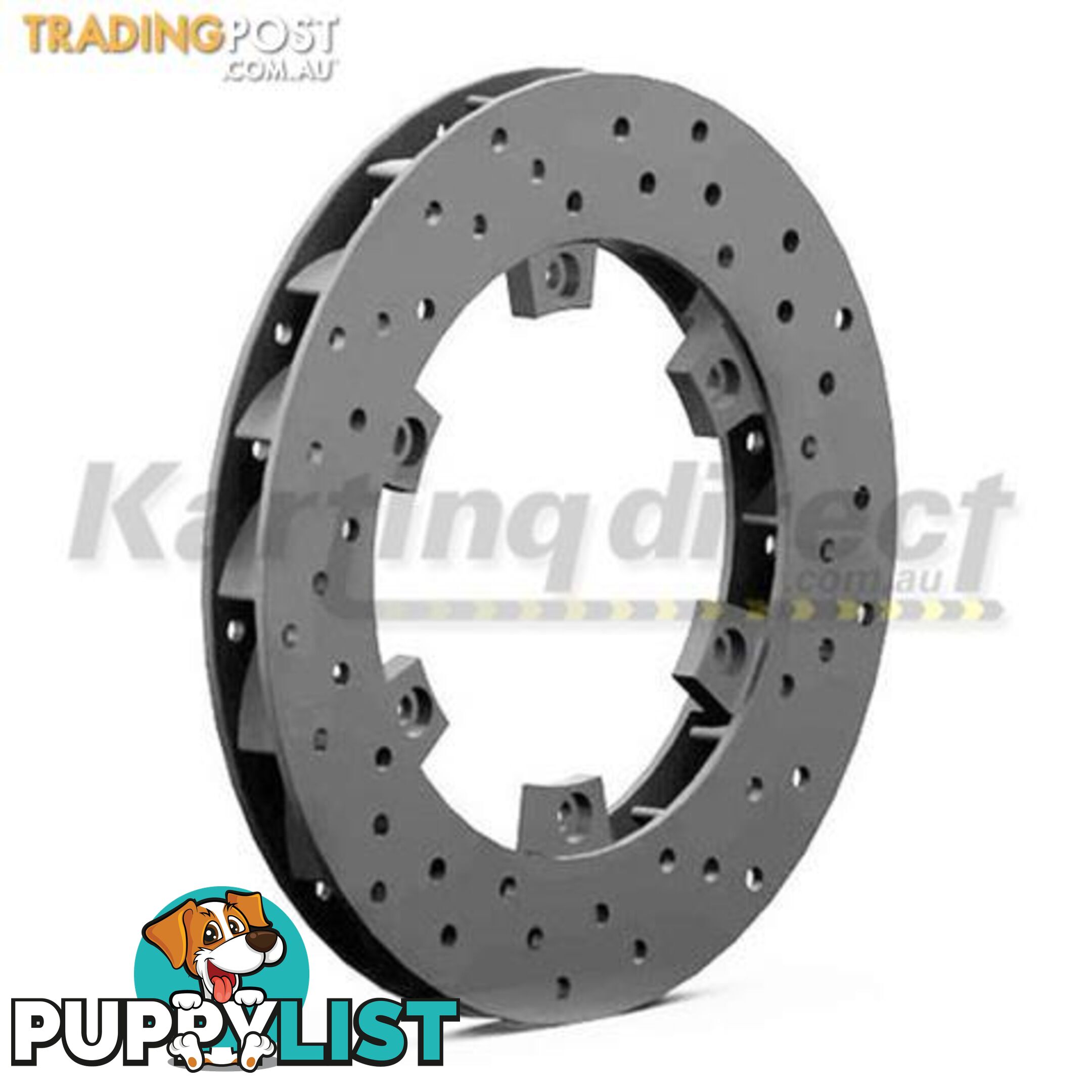 Go Kart Brake Disc 200mm x 18mm wide Kartelli high performance - ALL BRAND NEW !!!