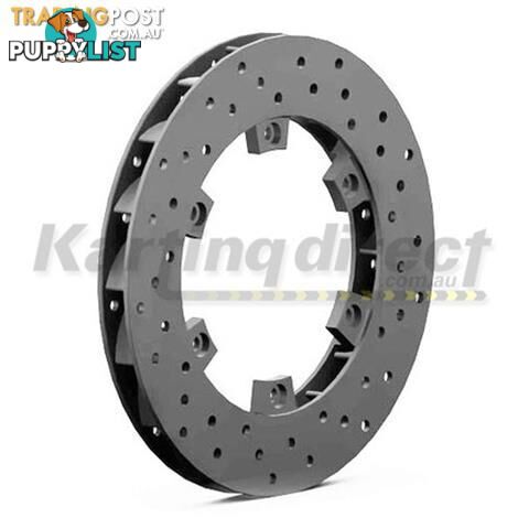 Go Kart Brake Disc 200mm x 18mm wide Kartelli high performance - ALL BRAND NEW !!!