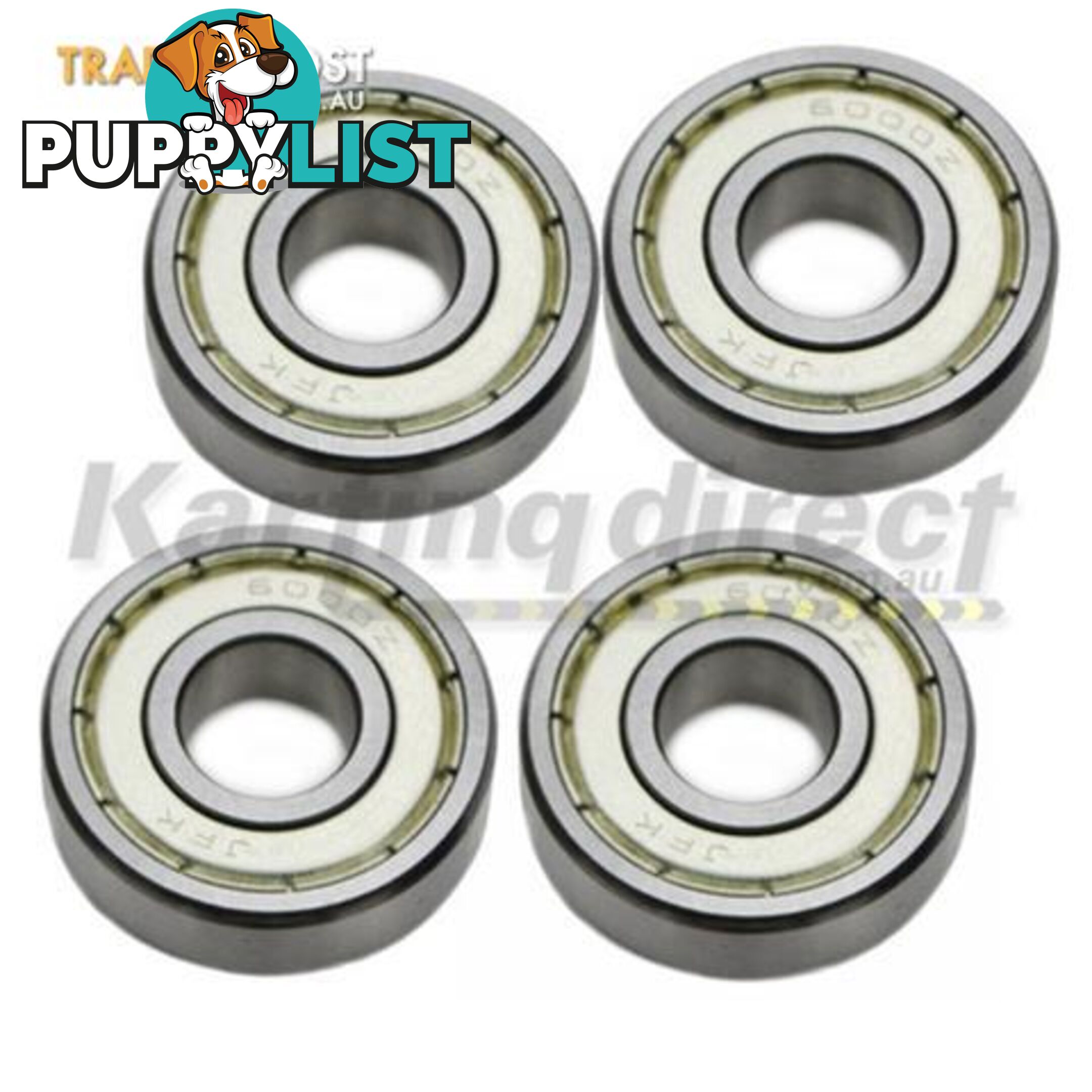 Go Kart 25mm Stub Bearing 6000zz 4 pak OD 26mm x ID 10mm x 8mm - ALL BRAND NEW !!!