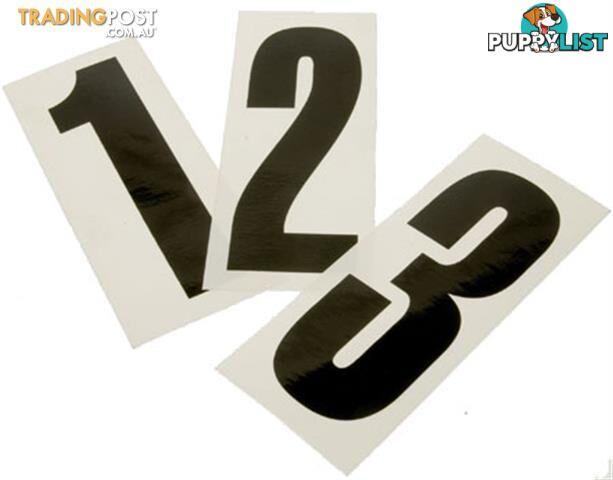 Go Kart Number 5 decal   Large black sticker - ALL BRAND NEW !!!