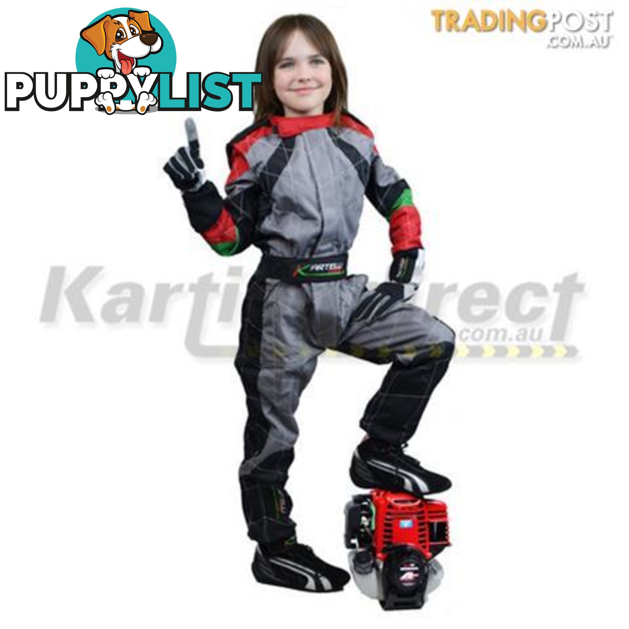 Go Kart Kartelli Corse Race Suit Approx. 5yo + - ALL BRAND NEW !!!