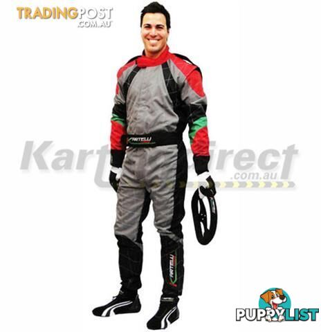 Go Kart Kartelli Corse Race Suit Approx. 5yo + - ALL BRAND NEW !!!