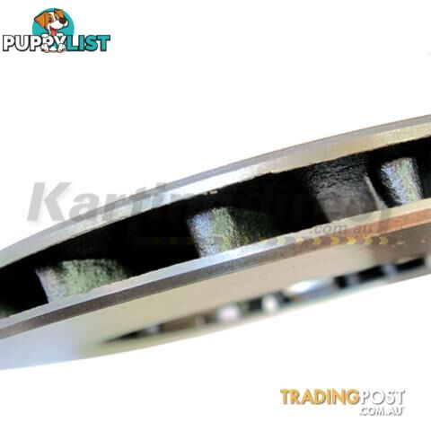 Go Kart Brake Disc 210mm x 12mm twin groved not drilled - ALL BRAND NEW !!!