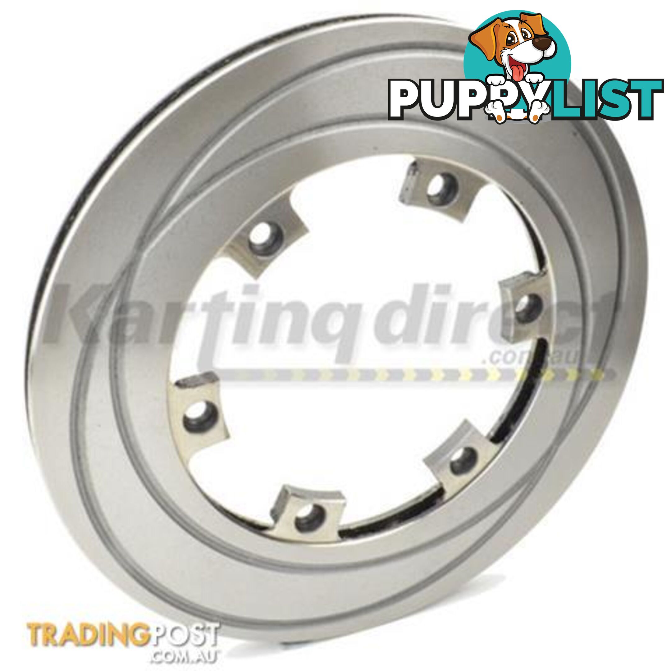 Go Kart Brake Disc 210mm x 12mm twin groved not drilled - ALL BRAND NEW !!!
