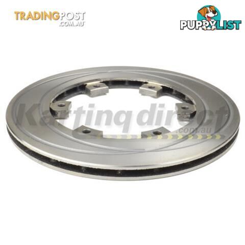 Go Kart Brake Disc 210mm x 12mm twin groved not drilled - ALL BRAND NEW !!!