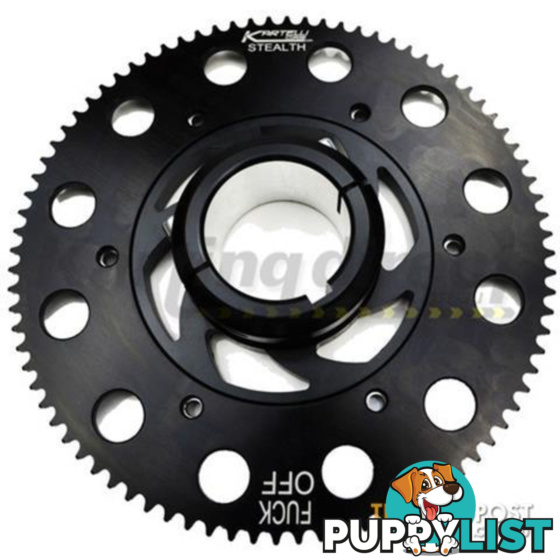 Go Kart Kartelli Corse STEALTH Sprocket 88 teeth.  Careful they are rude. - ALL BRAND NEW !!!