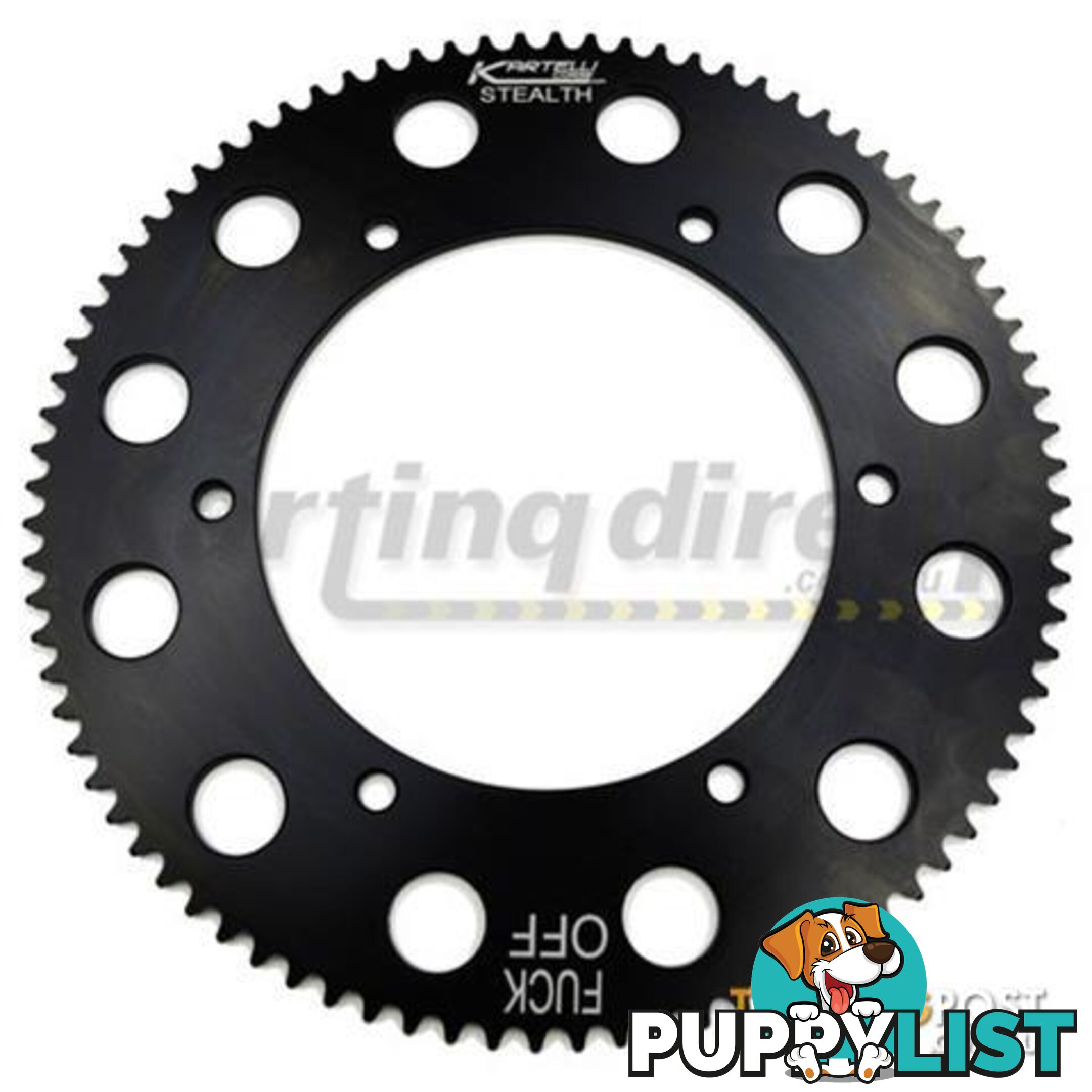 Go Kart Kartelli Corse STEALTH Sprocket 88 teeth.  Careful they are rude. - ALL BRAND NEW !!!