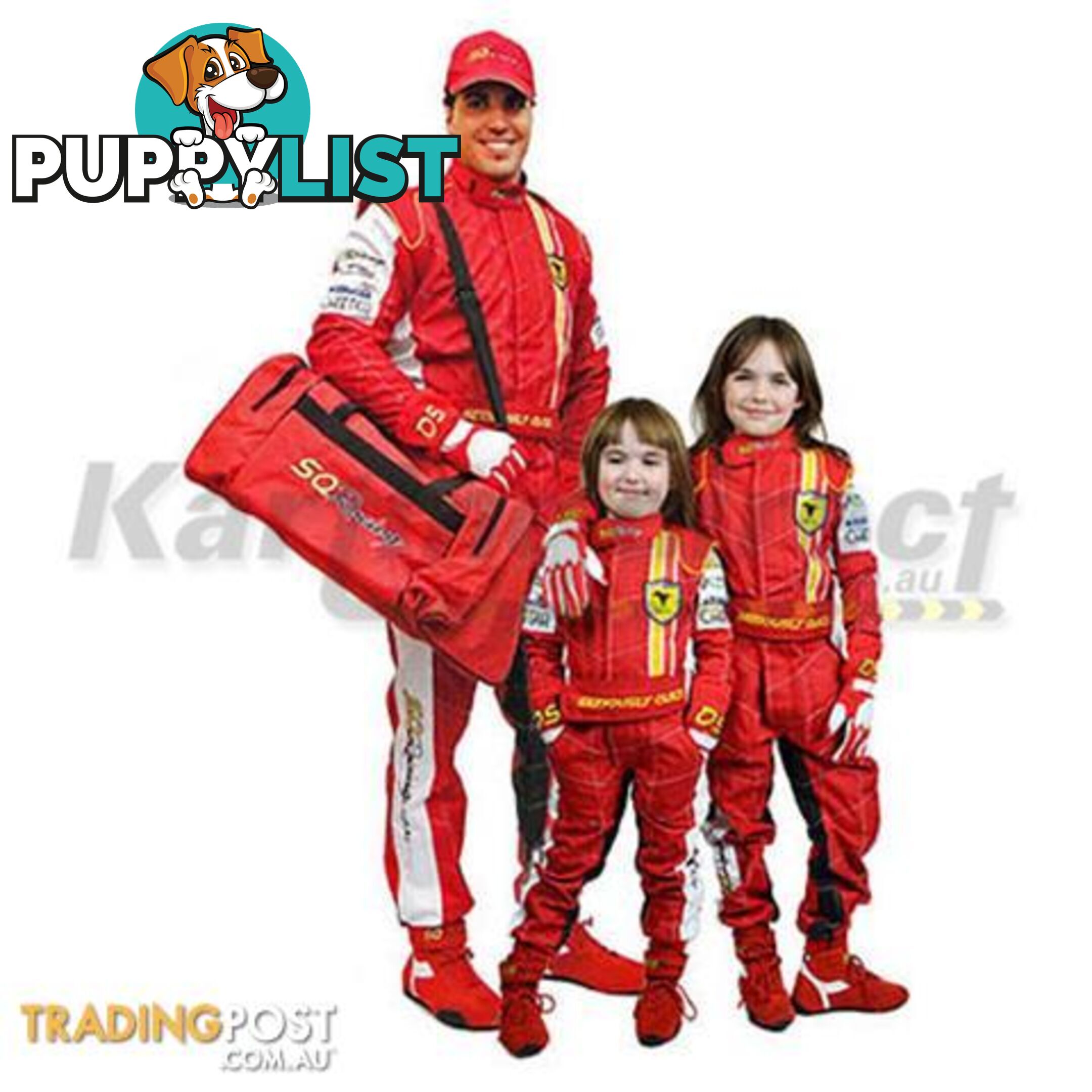 Go Kart SQ Racing Race Suit Approx. 7yo - ALL BRAND NEW !!!