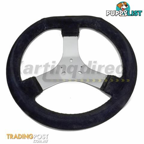 Go Kart Steering Wheel  SQ  Hard Black - ALL BRAND NEW !!!