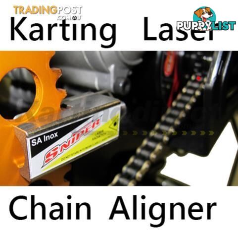 Go Kart Chain Alignment Laser Sniper suit 219 standard kart chain and sprocket - ALL BRAND NEW !!!