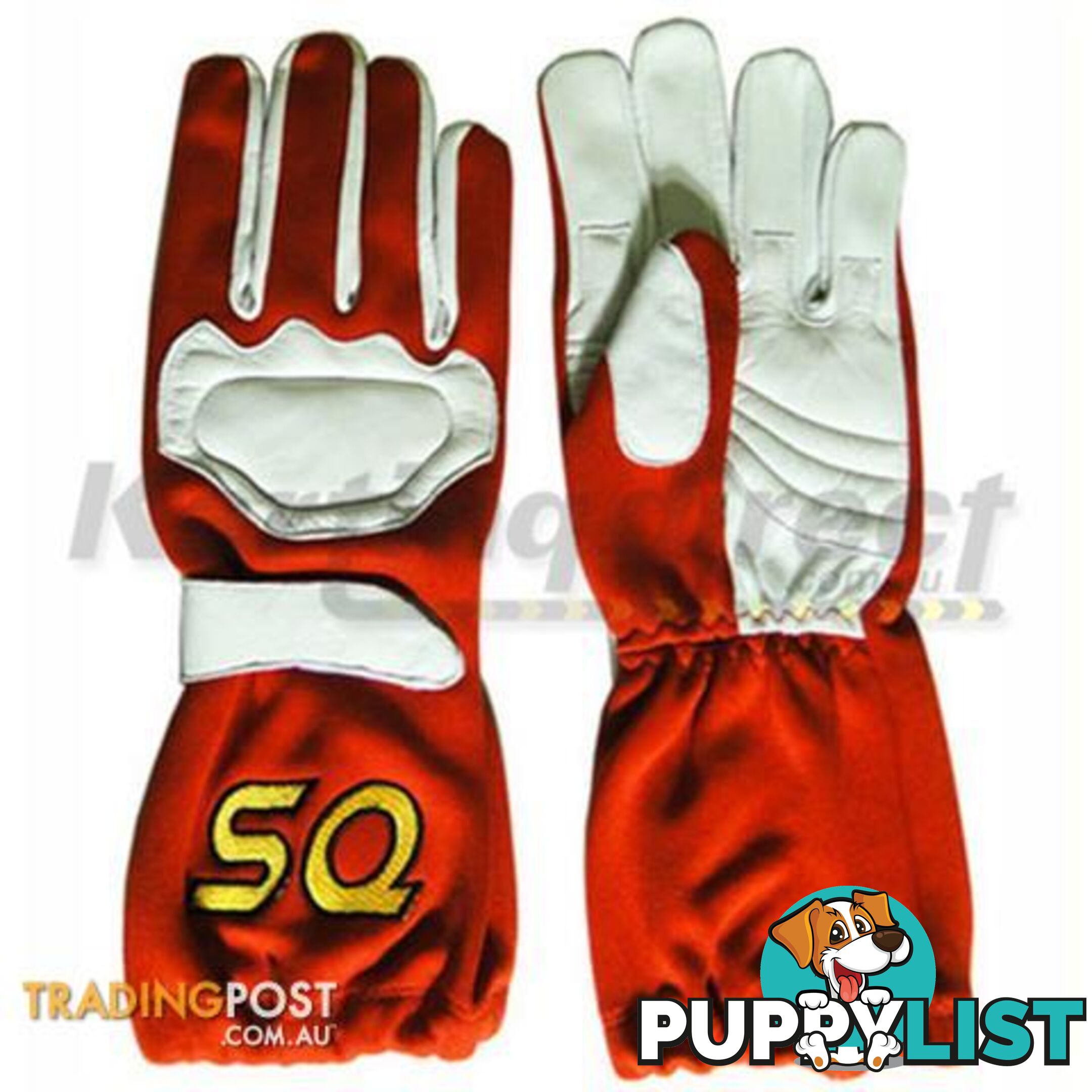 Go Kart SQ Racing Gloves   Large - ALL BRAND NEW !!!