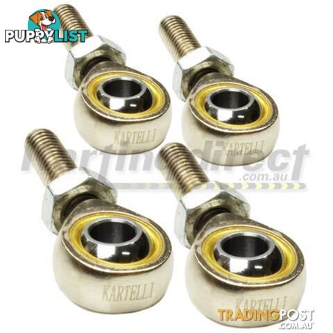 Go Kart Tie Rod End POS8 Set of 4 - ALL BRAND NEW !!!