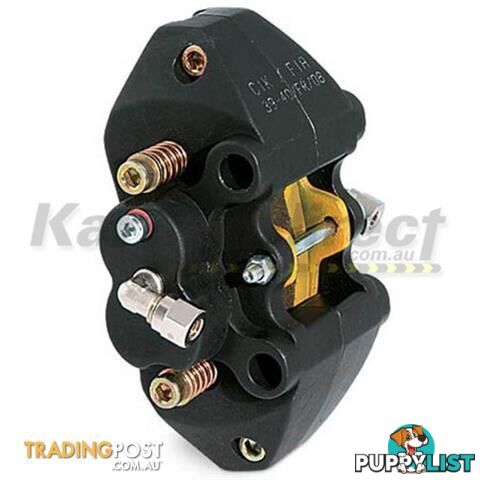 Go Kart Brake Caliper 4 Spot Black Italian Made - ALL BRAND NEW !!!