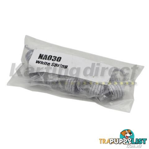 Go Kart Clutch Springs NORAM White RPM Approx 3900 RPM NA030 - ALL BRAND NEW !!!