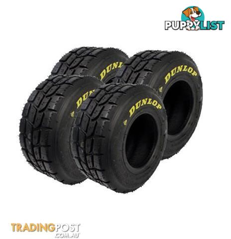 Go Kart Tyre set  Dunlop KT6  Junior wet set - ALL BRAND NEW !!!