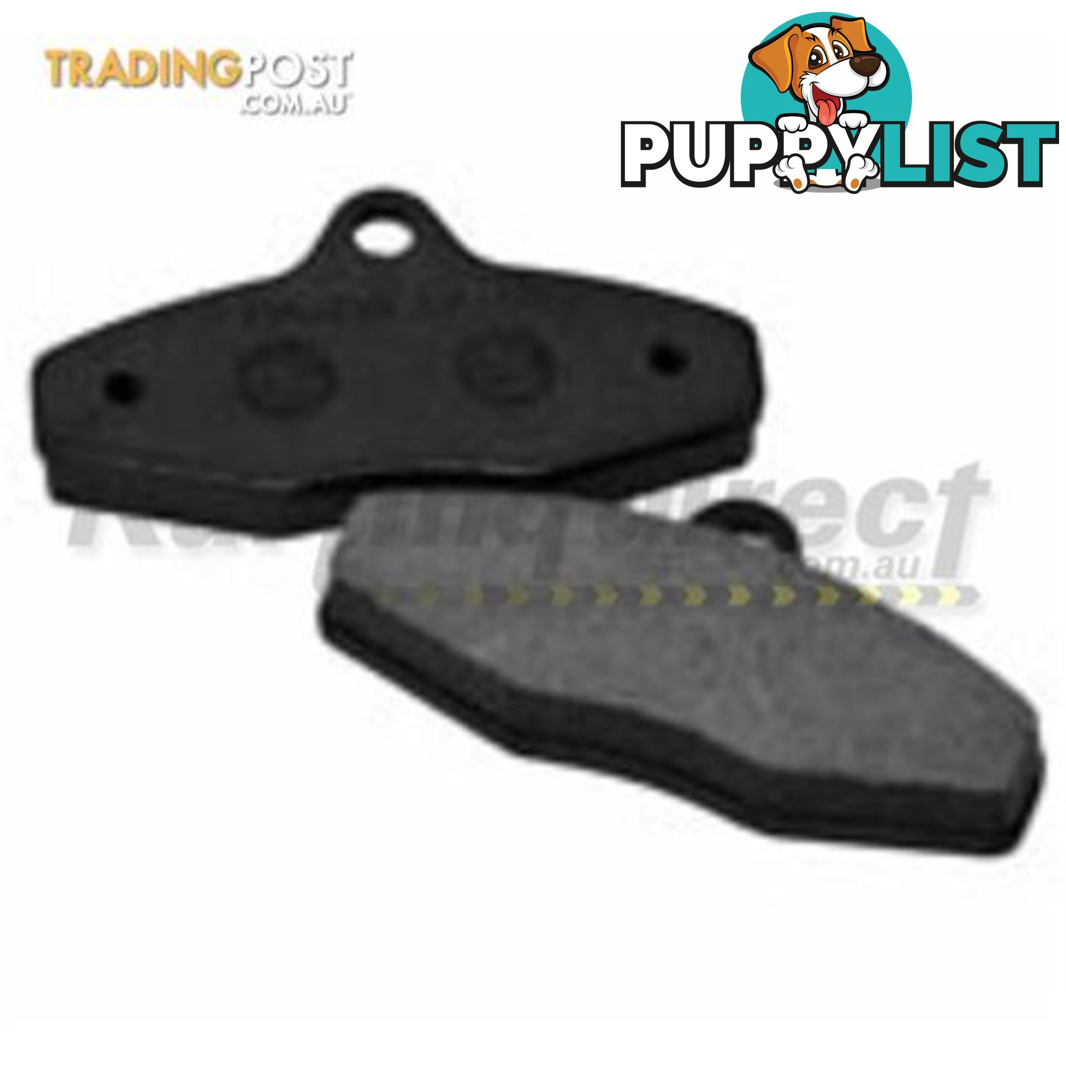 Go Kart Brake Pads  Suit 4 Spot Brakes  BLACK HARD - ALL BRAND NEW !!!