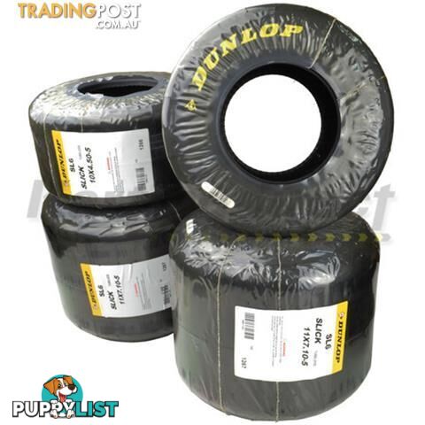 Go Kart Tyre set  Dunlop SL6  Full - ALL BRAND NEW !!!