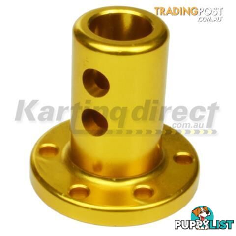 Go Kart Steering Boss Straight Flat - Gold 19mm Shaft - ALL BRAND NEW !!!