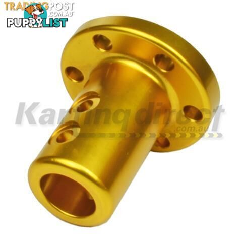 Go Kart Steering Boss Straight Flat - Gold 19mm Shaft - ALL BRAND NEW !!!