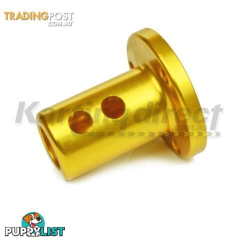 Go Kart Steering Boss Straight Flat - Gold 19mm Shaft - ALL BRAND NEW !!!