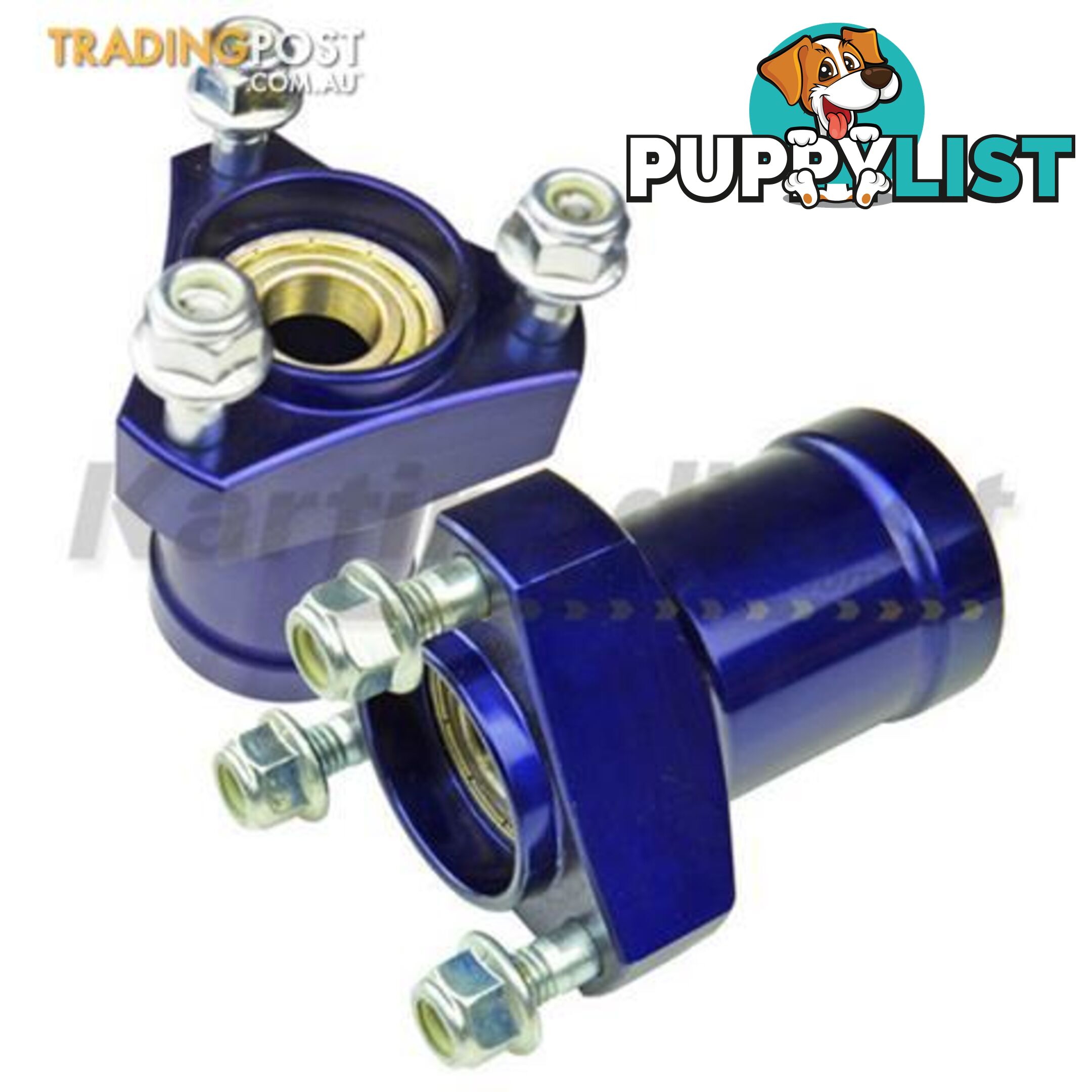 Go Kart Front Mini Hub Blue Medium Suit 17mm x 75mm stub axles - ALL BRAND NEW !!!