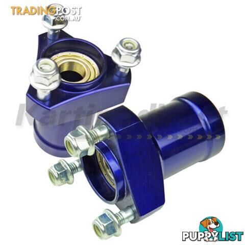 Go Kart Front Mini Hub Blue Medium Suit 17mm x 75mm stub axles - ALL BRAND NEW !!!