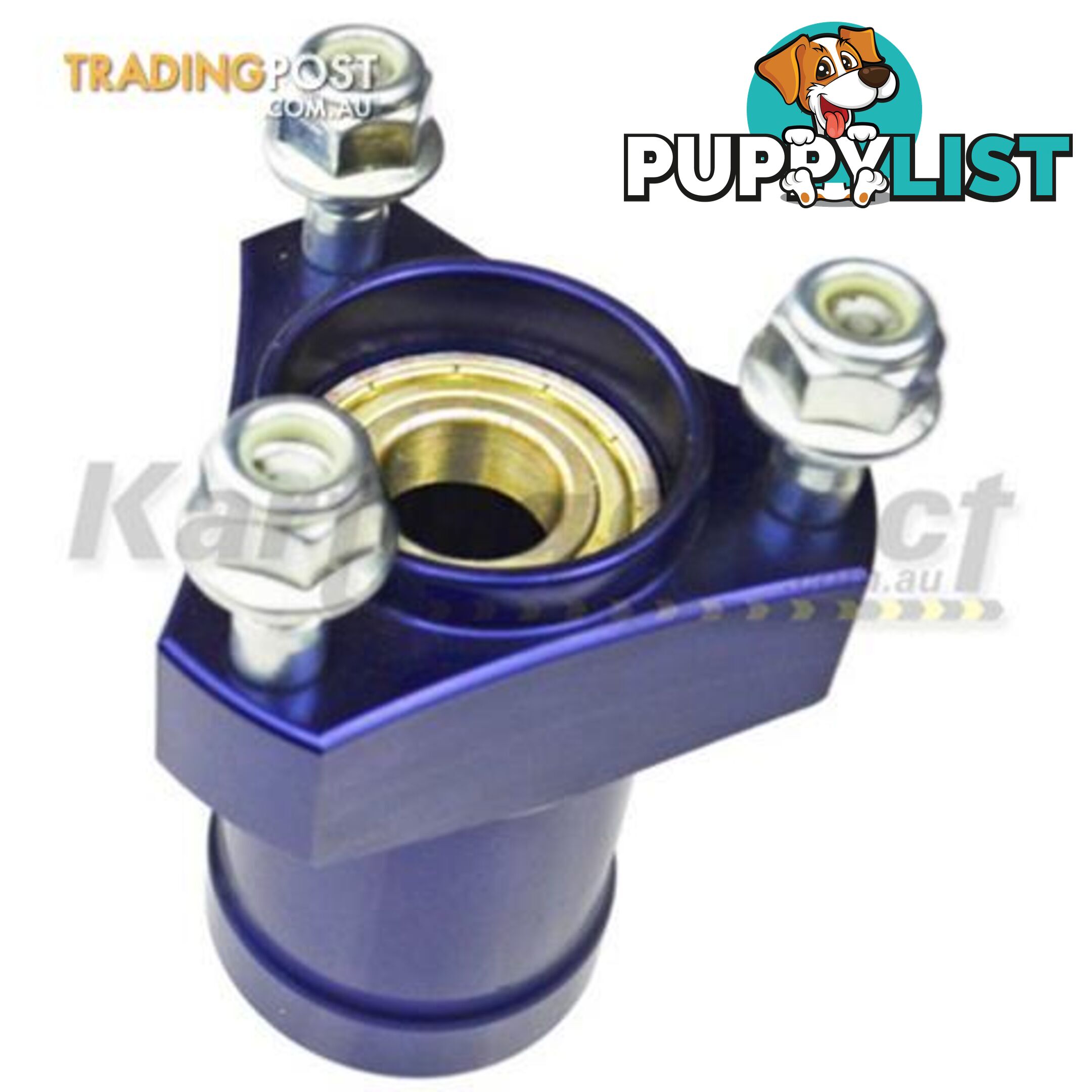 Go Kart Front Mini Hub Blue Medium Suit 17mm x 75mm stub axles - ALL BRAND NEW !!!