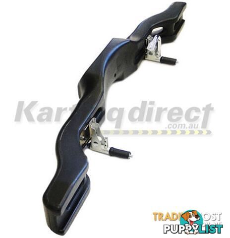 Go Kart Plastic rear crash bar and mounting kit - ALL BRAND NEW !!!