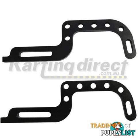 Go Kart Pedal Back Bracket 2pc Set Pedal Extention Kit - ALL BRAND NEW !!!