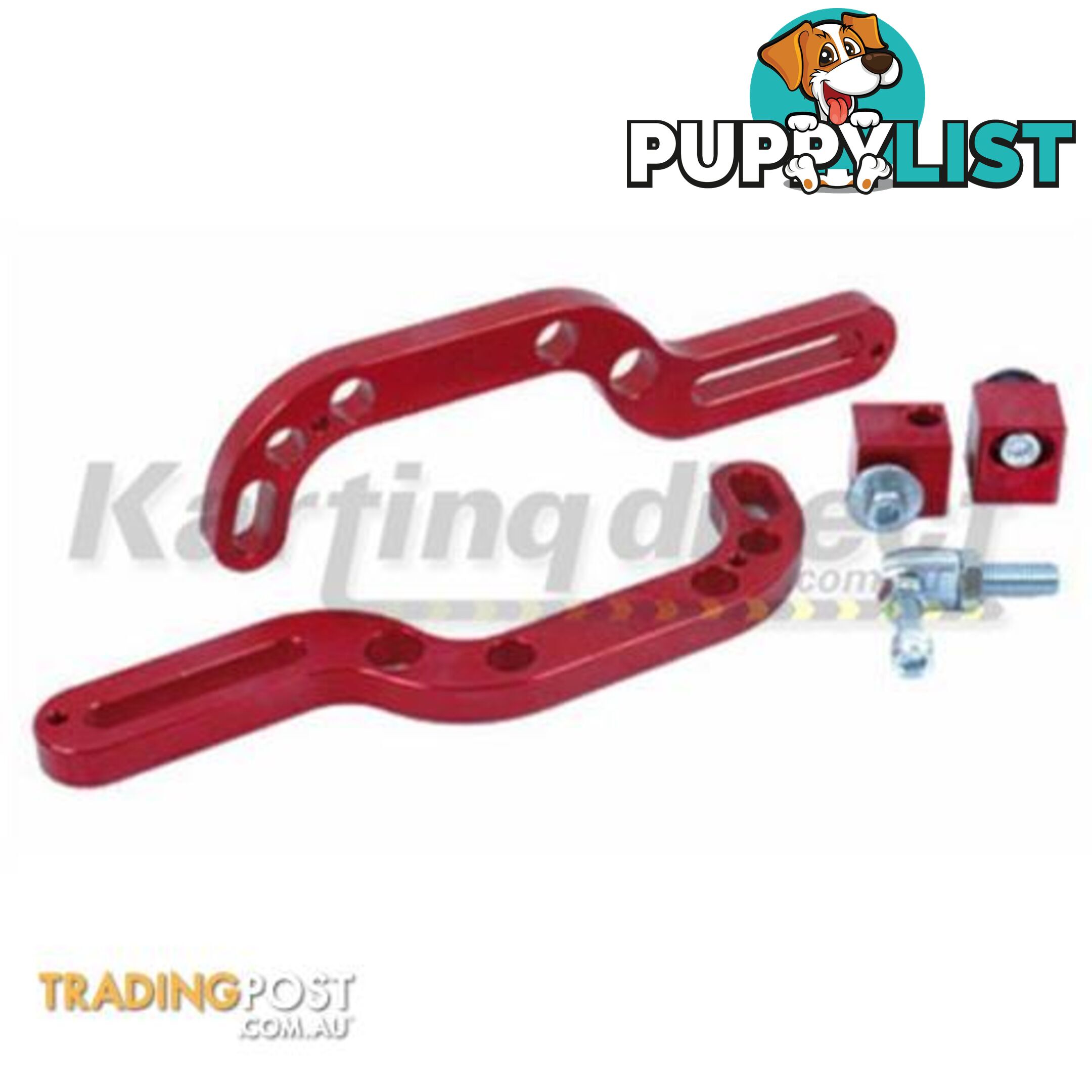 Go Kart Pedal Back Bracket 2pc Set Pedal Extention Kit - ALL BRAND NEW !!!