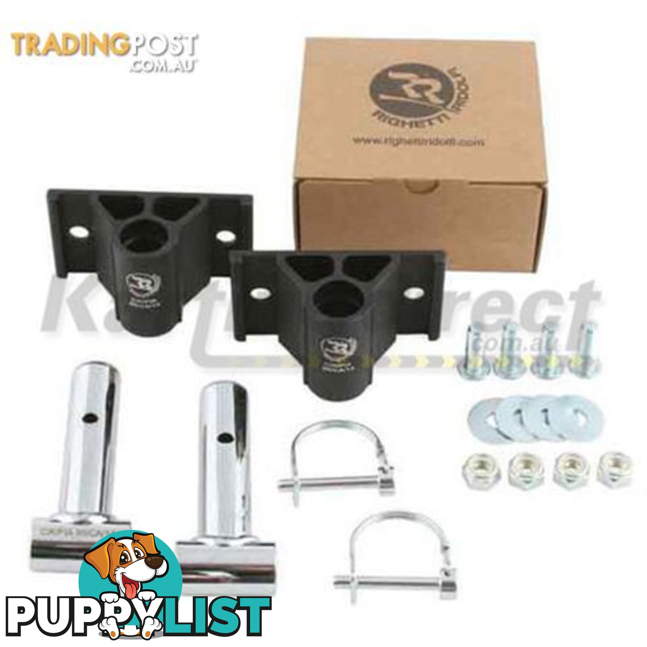 Go Kart Rear Bar Mount Kit quick release. Suit plastic rear crash bar - ALL BRAND NEW !!!