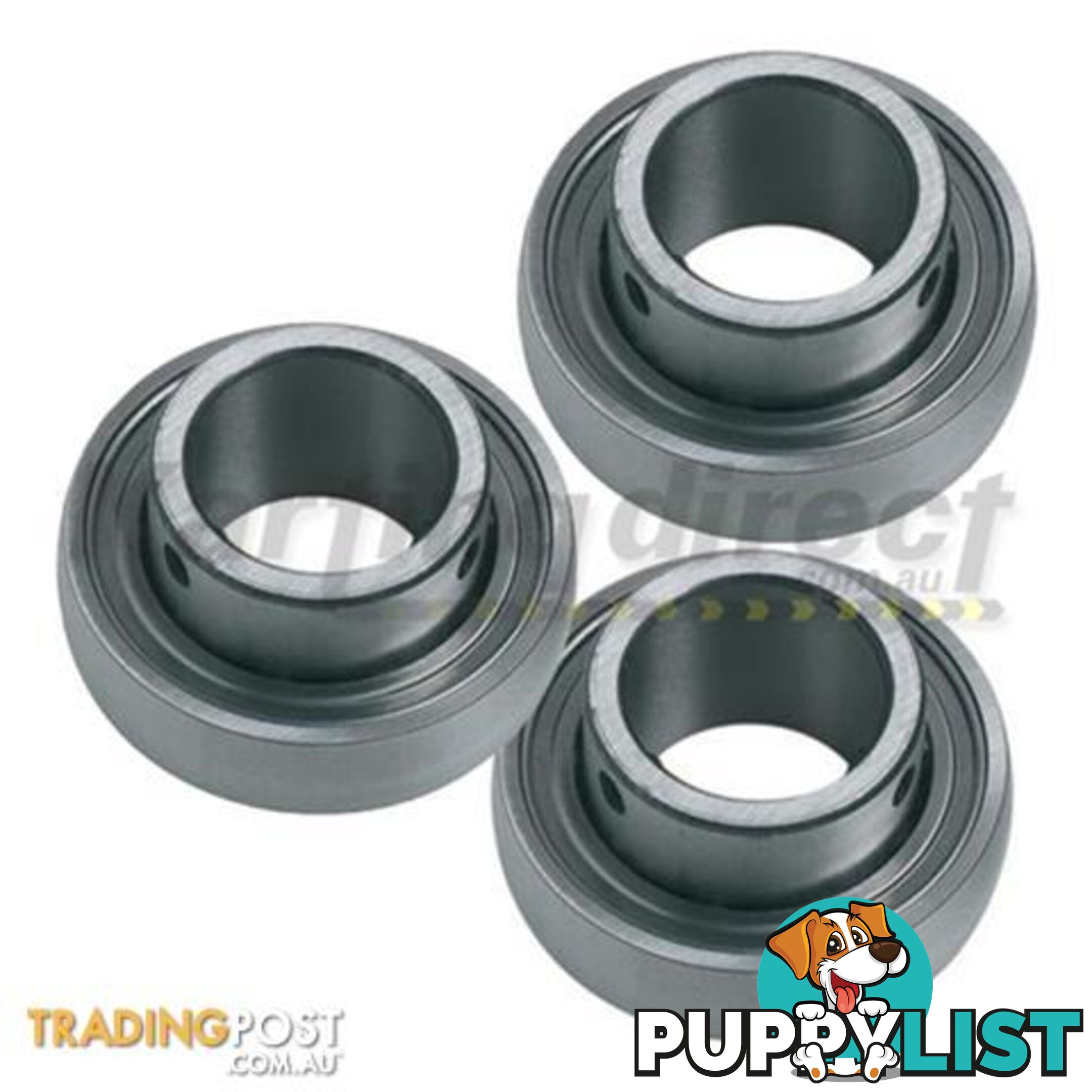 Go Kart GO KART 40 MM AXLE BEARING  ZZ FREE SPINNING  3 PACK - ALL BRAND NEW !!!