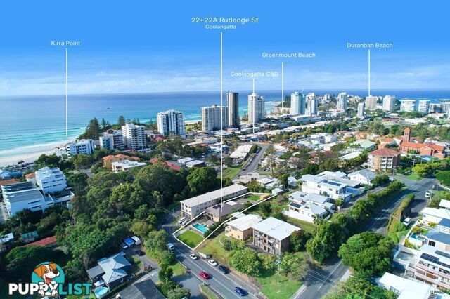 22 & 22a Rutledge Street COOLANGATTA QLD 4225