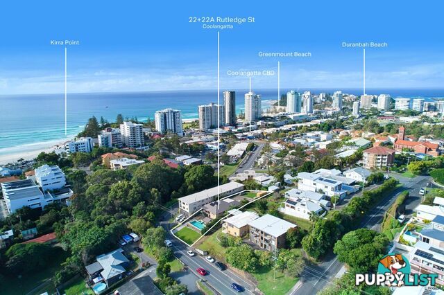 22 & 22a Rutledge Street COOLANGATTA QLD 4225