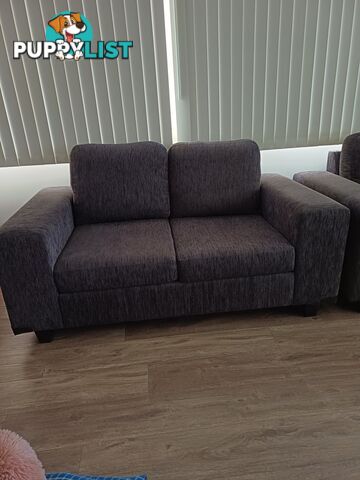 Lounge  3 seater plus 2 seater  gray