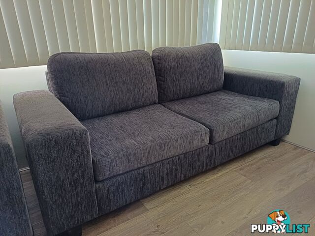 Lounge  3 seater plus 2 seater  gray