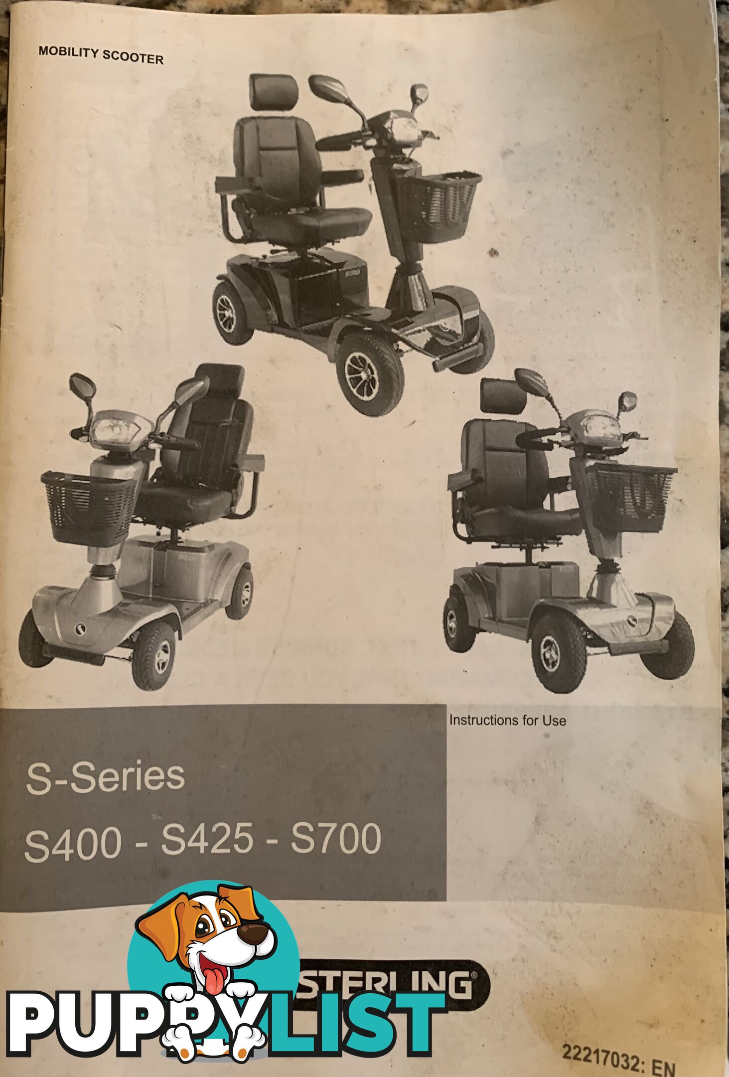 Sterling Mobility Scooter