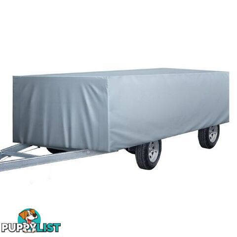 12-14 ft Camper Trailer Travel Cover Tent 3.6-4.2m Caravan Swan