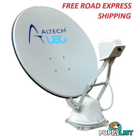 Altech UEC Halo ST85 Motorised Satellite Dish Vast Foxtel Caravan TV