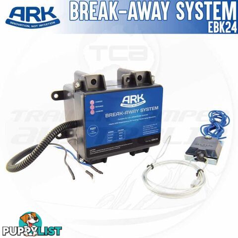 Ark Electric Break-away System with Switch, Charger & Battery EBK24