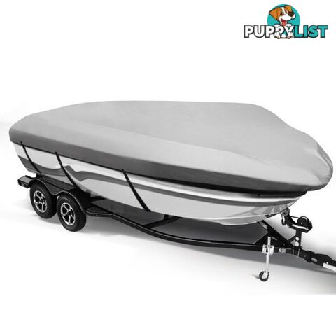 14 - 16 foot Waterproof Boat Cover - Grey