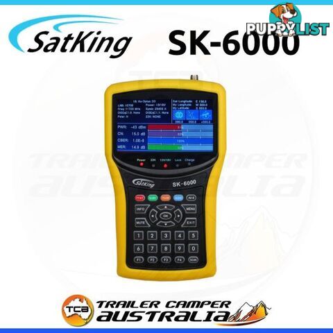 Satking SK-6000 Digital Satellite Live TV Meter Signal Finder Viewer Vast Foxtel