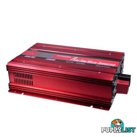 Hitech 12V 2000W Pure Sine Wave Inverter with Auto AC Transfer Switch