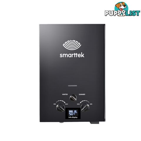 Smarttek Black Portable Hot Water Heater Shower System NO Pump Included