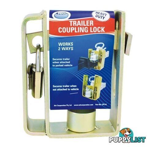 Ark CPL10 Trailer Coupling Ball Lock Caravan Boat Camper