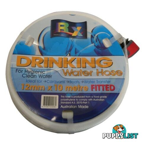 RX 10M Drinking Hose 12mm x 10 Metres