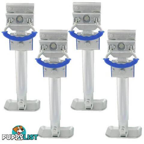 Ark XO 650mm Corner Steady Leg Drill Driven Lift Jack 875kg - 4 PACK