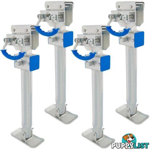 Ark XO 850mm Corner Steady Leg Drill Driven Lift Jack 875kg - 4 PACK