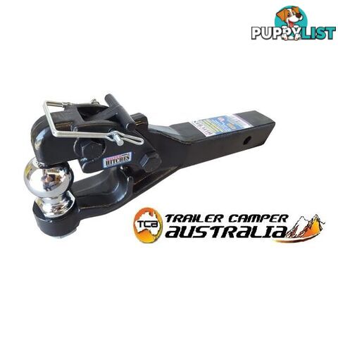 MISTER HITCHES PINTLE HOOK COMBO RECEIVER - 6 TONNE