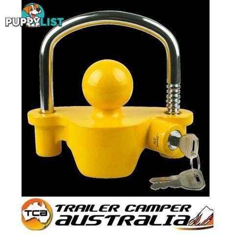 MISTER HITCHES TRAILER COUPLING LOCK, RATCHET TYPE